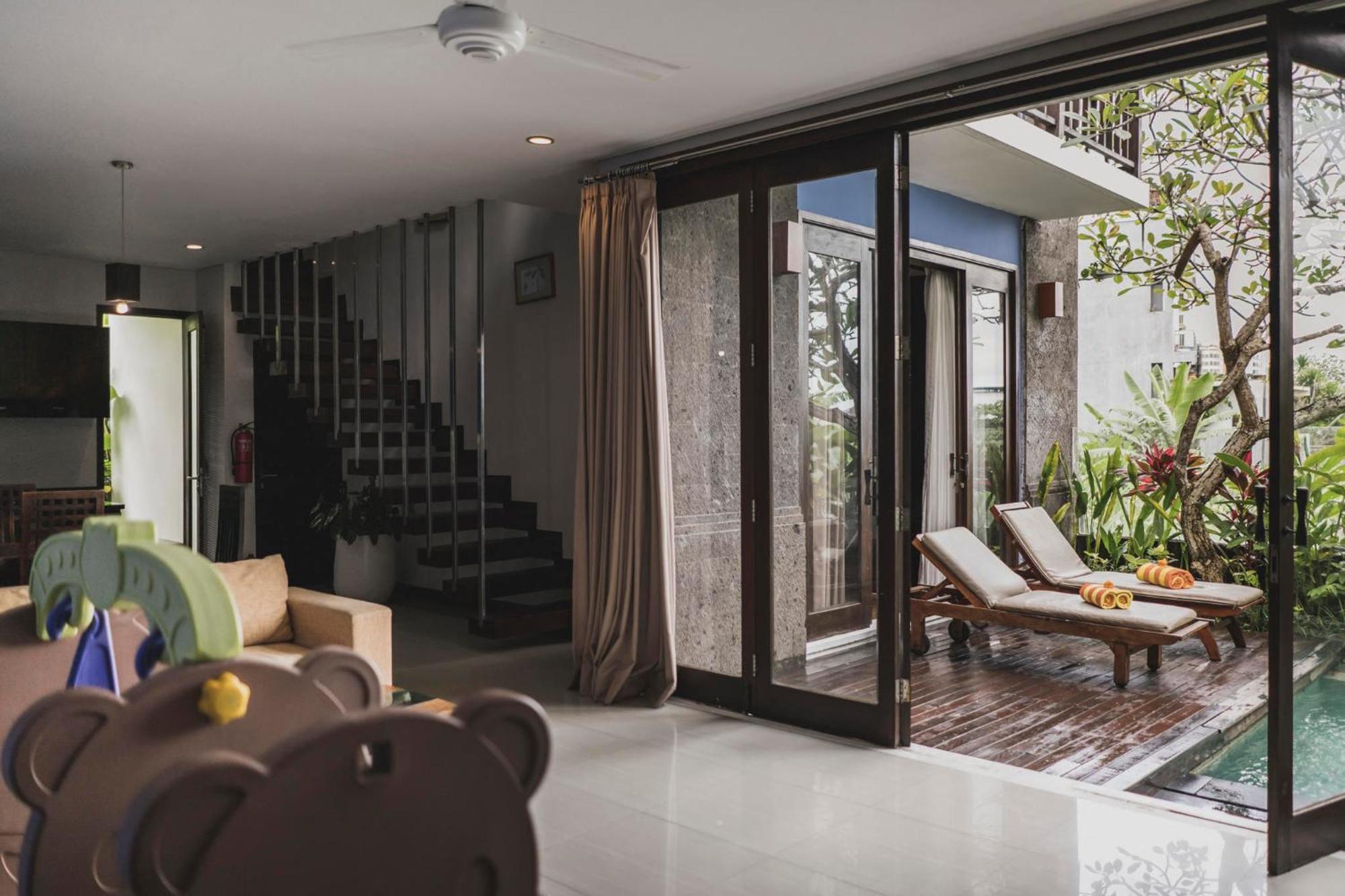 Canggu Circle Villa By Ini Vie Hospitality Bagian luar foto