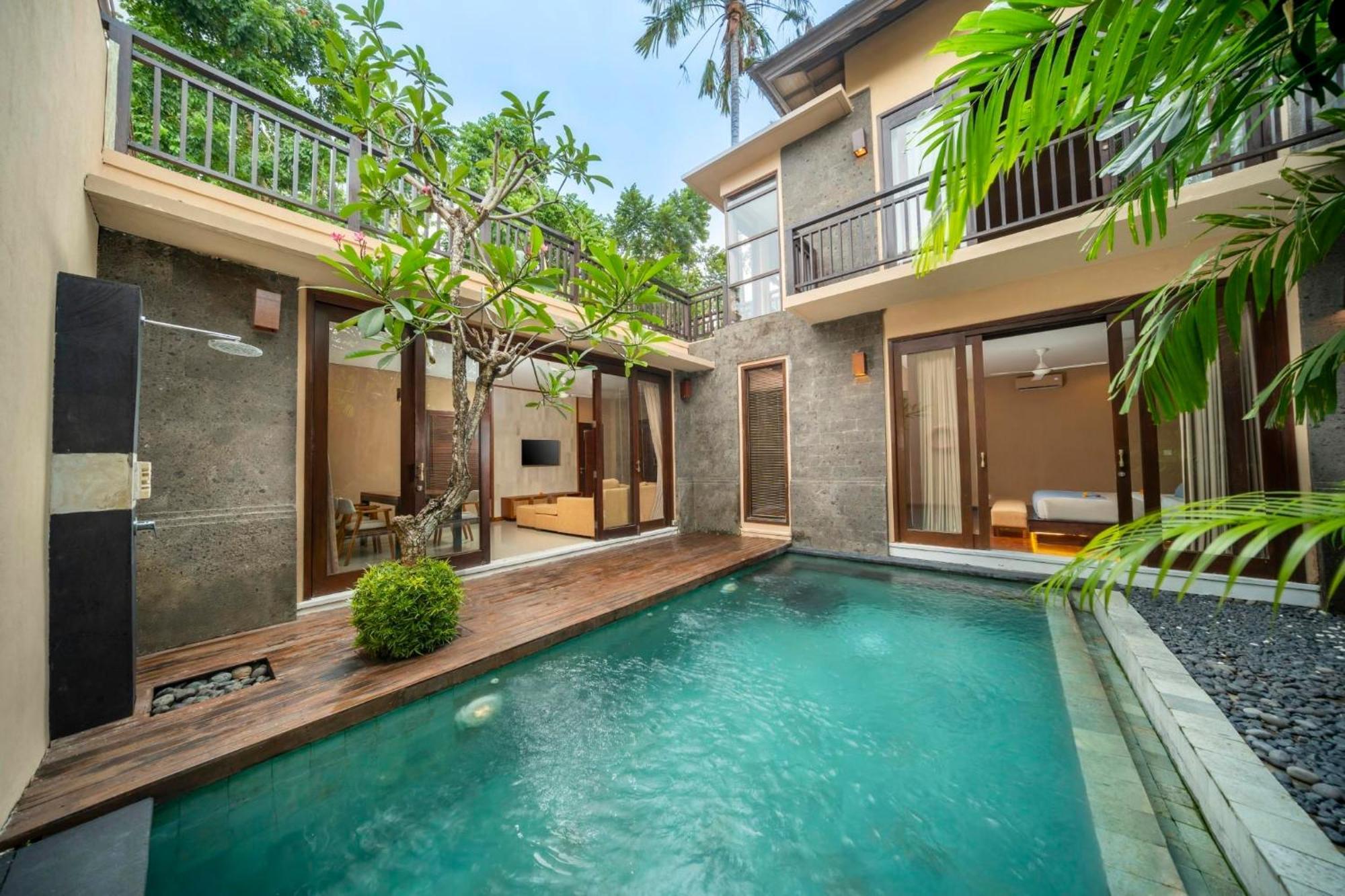 Canggu Circle Villa By Ini Vie Hospitality Bagian luar foto
